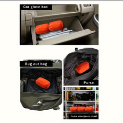 Emergency Sleeping Bag Insulated First Aid Sleeping Bag PE Orange Cloth Bag