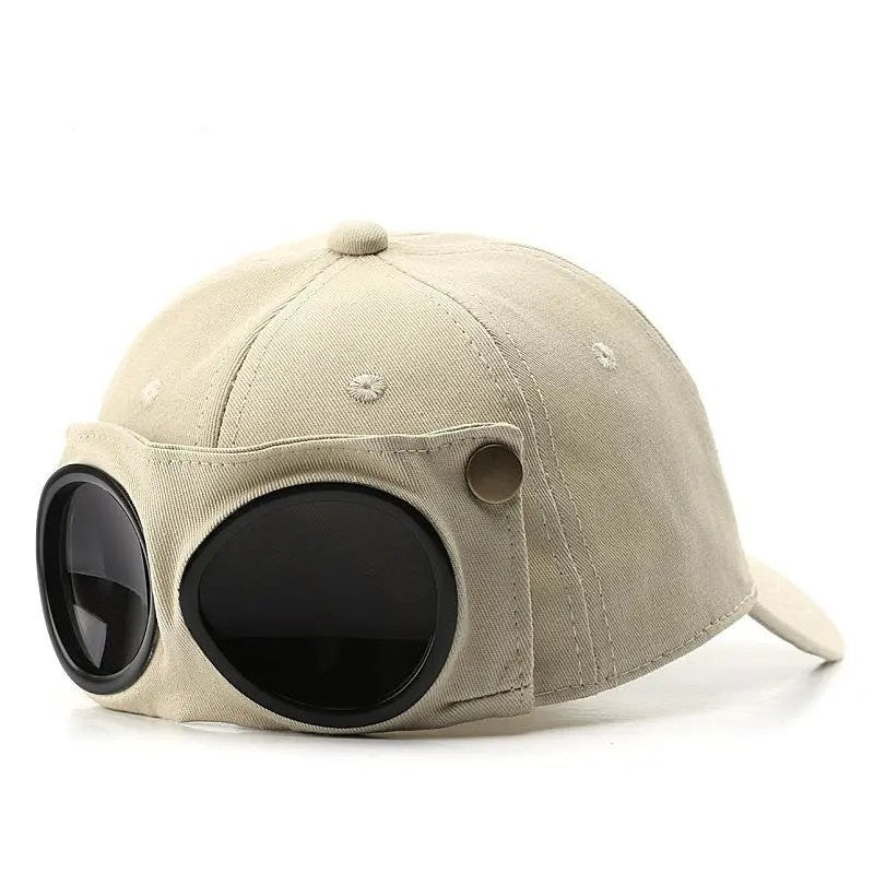 Aviator Sunglasses Baseball Cap Combo