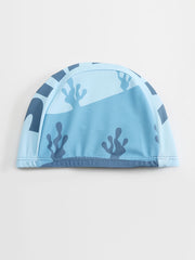 Boys Cartoon Shark Swimwear Set Long Sleeve Casual Kids Clothes