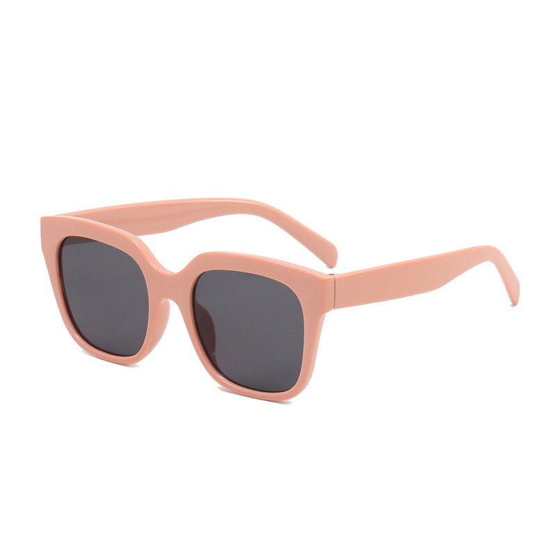 Square Polarized Sunglasses Vintage Ladies Stylish Oversized Glasses