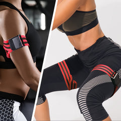 1pc Compression Elastic Arm Leg Band With Buckle
