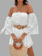 Casual Vacation Split Sleeve Romper Jumpsuit Women's Clothing