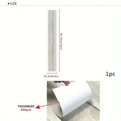 Thickened Wood Grain Self-adhesive Floor Sticker - Waterproof Non-slip