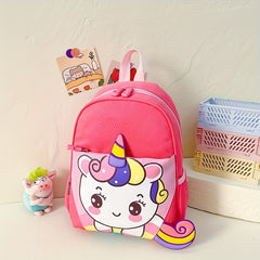 Kids Lightweight Backpack Unicorn Dinosaur Kindergarten School Gift
