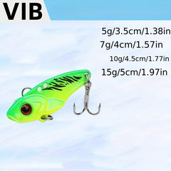 Metal Vibration Fishing Bait for Mouth Blackfish Perch Horse Mouth Perch