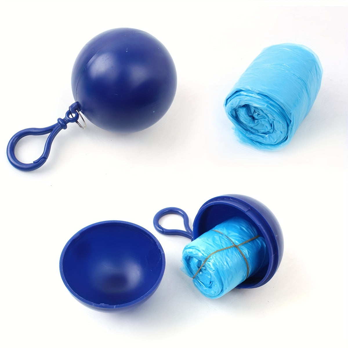 Disposable Raincoat Ball - Compact & Portable Rain Jacket in a Ball