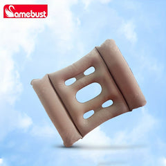 Inflatable Seat Cushion Flocking PVC Air Cushion for Home, Office & Car