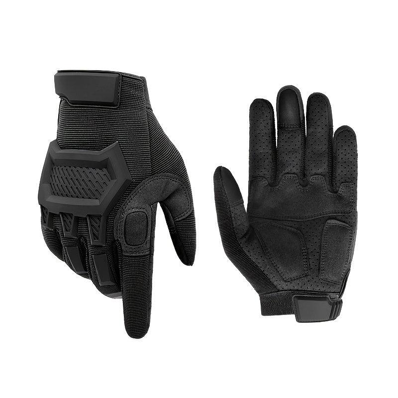 Men's Outdoor Training Touch Screen Vibration Absorption Gloves