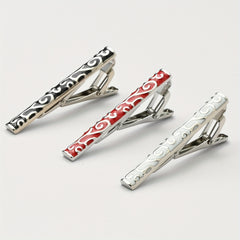 Men's Tie Clip Brass Metal Oiled Craft Style Small Jewelry