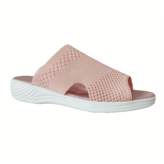 Women's Cut out Wedge Slippers Anti-skid Outdoor Casual Slippers