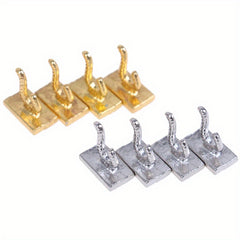 12 Dollhouse Mini DIY Hut Model Accessories BJD Props Alloy Hook Hangers