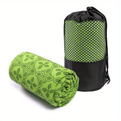 Non Slip Yoga Mat Cover Towel Foldable Exercise Blanket