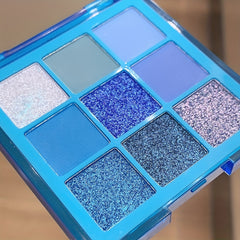 Klein Eyeshadow Palette Matte Finish Waterproof Smokey Eyeshadow