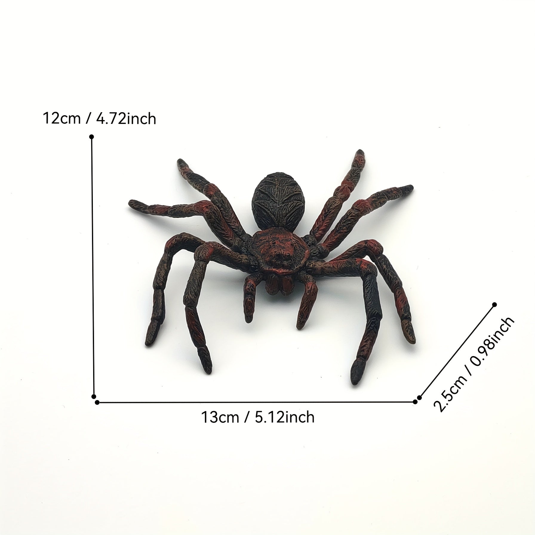 Realistic Animal Doll Spider Statue Simulated Insect Model Home Decor