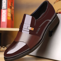 Men's Slip On Formal Shoes Non Slip Smart Casual Shoes For Business
