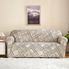 Non Slip Milk Silk Sofa Slipcover Universal Furniture Protector