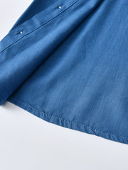 Boys Casual Long Sleeved Shirt Autumn Winter