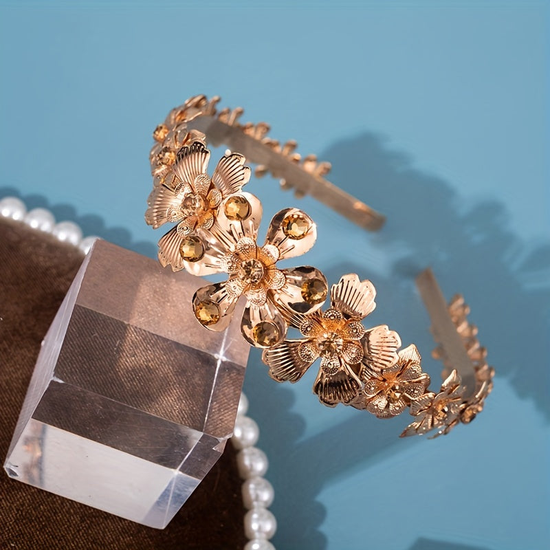 Alloy Flower Headpiece Bridal Wedding Hair Accessories