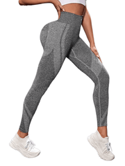 High Stretch Yoga Leggings Wide Waistband Sports Workout Tight Pants
