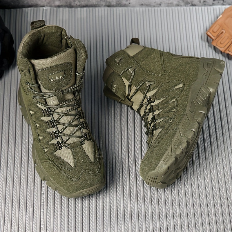 Men's Zipper Tactical Boots for Adventure
