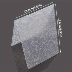 Plant Pattern Plastic Bump Texture Cutting Machine Embossing Template Die Cuts