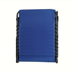 1pc Folding Lounge Chair Adiustable Lounger Outdoor Indoor Folding Chairs