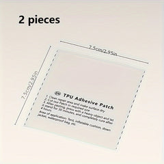 2pcs TPU Repair Patch Waterproof Repair Tape For Inflatable Product