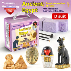 Archaeological Excavation Blind Box - Egyptian Pyramid Museum Treasure