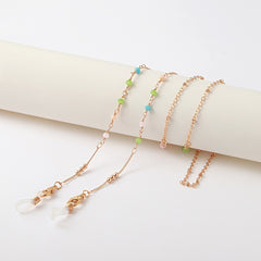 Beaded Glasses Anti Slip Mask Chain Strap Lanyard