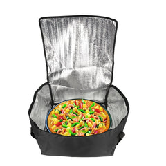Insulated Food Bag Portable Pizza Bag Hot Cold Food Adjustable Pizza Carrier