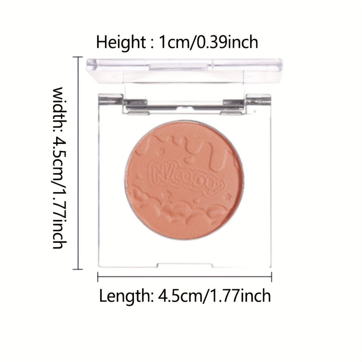Xixi Natural Blush Palette Smooth Texture Pigmented Brightening