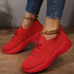 Women's Outdoor Woven Sneakers Breathable Running Shoes