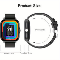 Unisex Smart Watch Outdoor Activity Tracker Golden