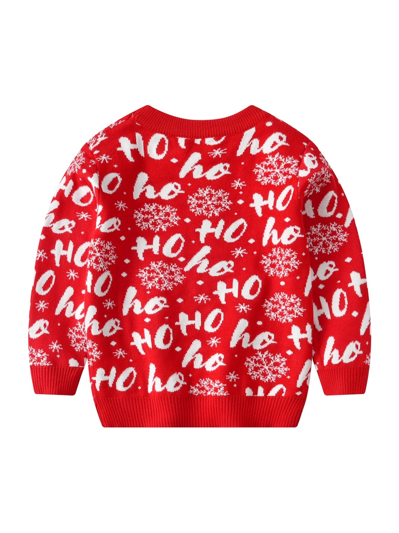 Christmas Boys Knit Sweatshirt