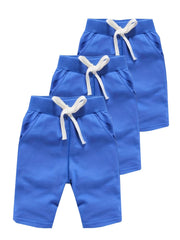 3pcs Boys Casual Shorts Soft Comfortable Breathable For Summer Kids Clothes