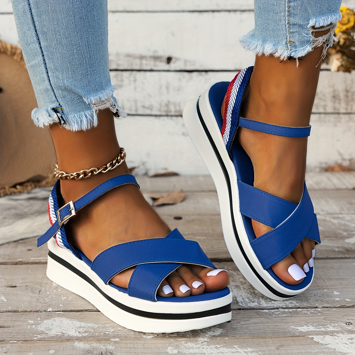 Women's Open Toe Heighten Sport Sandals Wear Resistance Non Slip