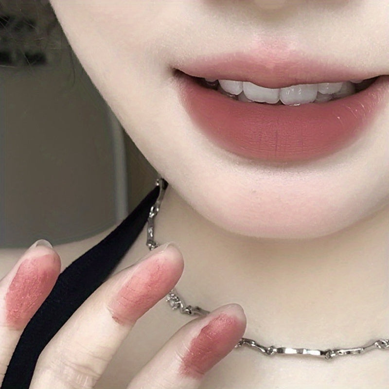 Cloud Chocolate Bear Lip Glaze Matte Velvet Mist Surface Waterproof Lipstick