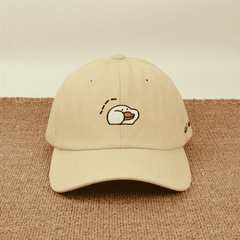 Adjustable Summer Mens Peaked Cap With Duck Embroidery