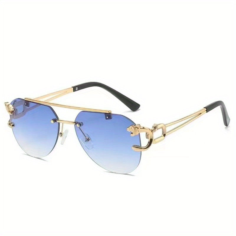 Leopard Head Sunglasses UV Protection Men Women