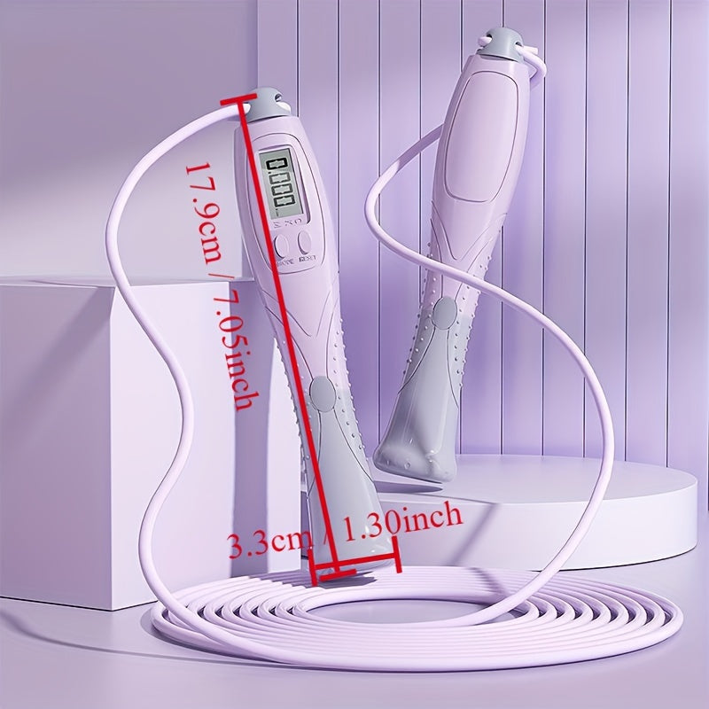 Adjustable Sports Jump Rope with Counter for Fitness Exercise