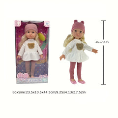 Anime Theme 18 Inch Doll with Comb Accessories Vinyl Body Skin Doll Accessories