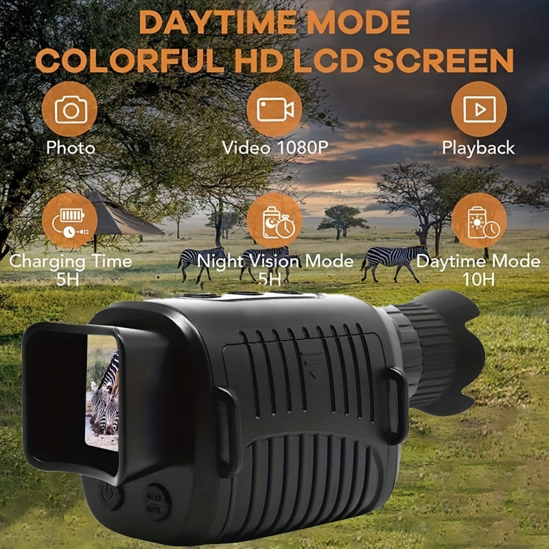 R7 Infrared Night Vision Monocular with Large Display Screen