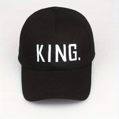King Queen Embroidered Baseball Cap