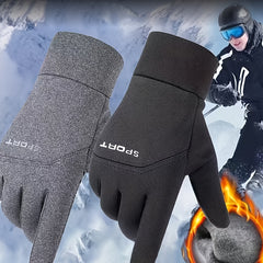 Windproof Warm Cycling Gloves Men's Winter Non-slip Waterproof