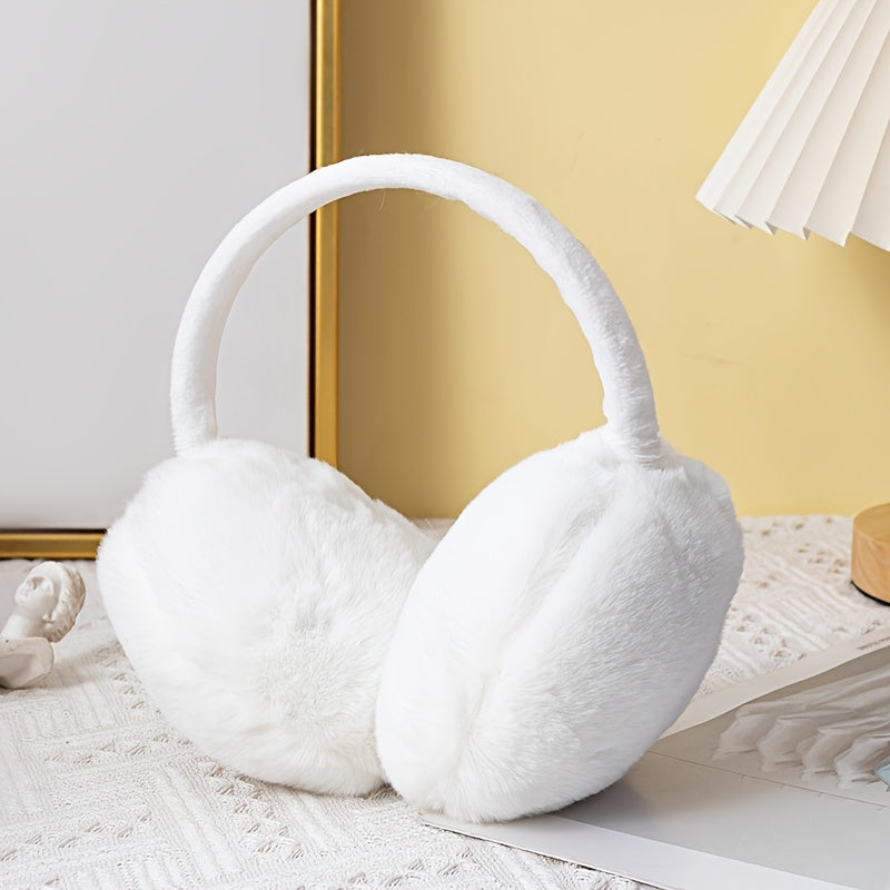 Women's Faux Fur Ear Muffs Soft Winter Ear Warmers