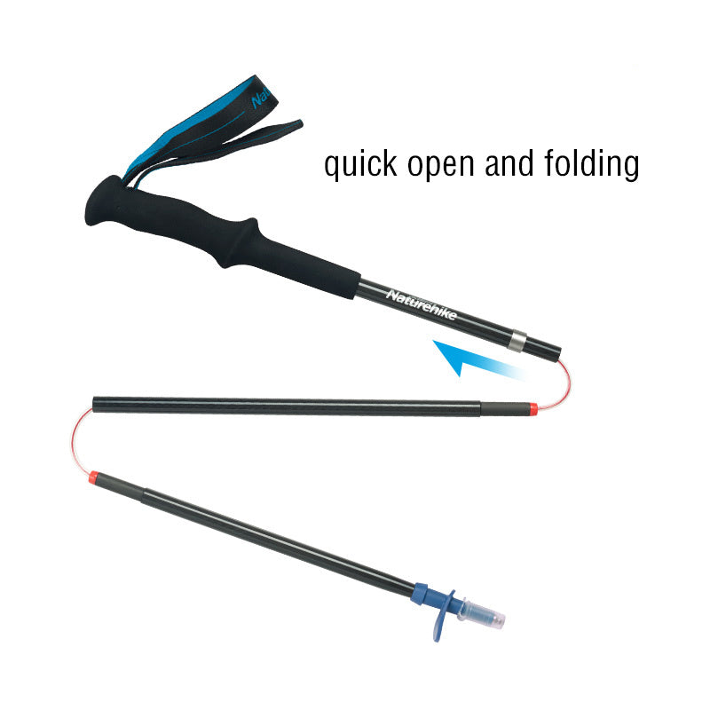 Collapsible Carbon Fiber Walking Sticks for Hiking