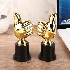 1pc Mini Awards Trophies Thumbs Trophy Toys for Sports Match