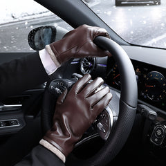 Men's Windproof Winter Gloves Outdoor Cycling Mountaineering Warm Gloves