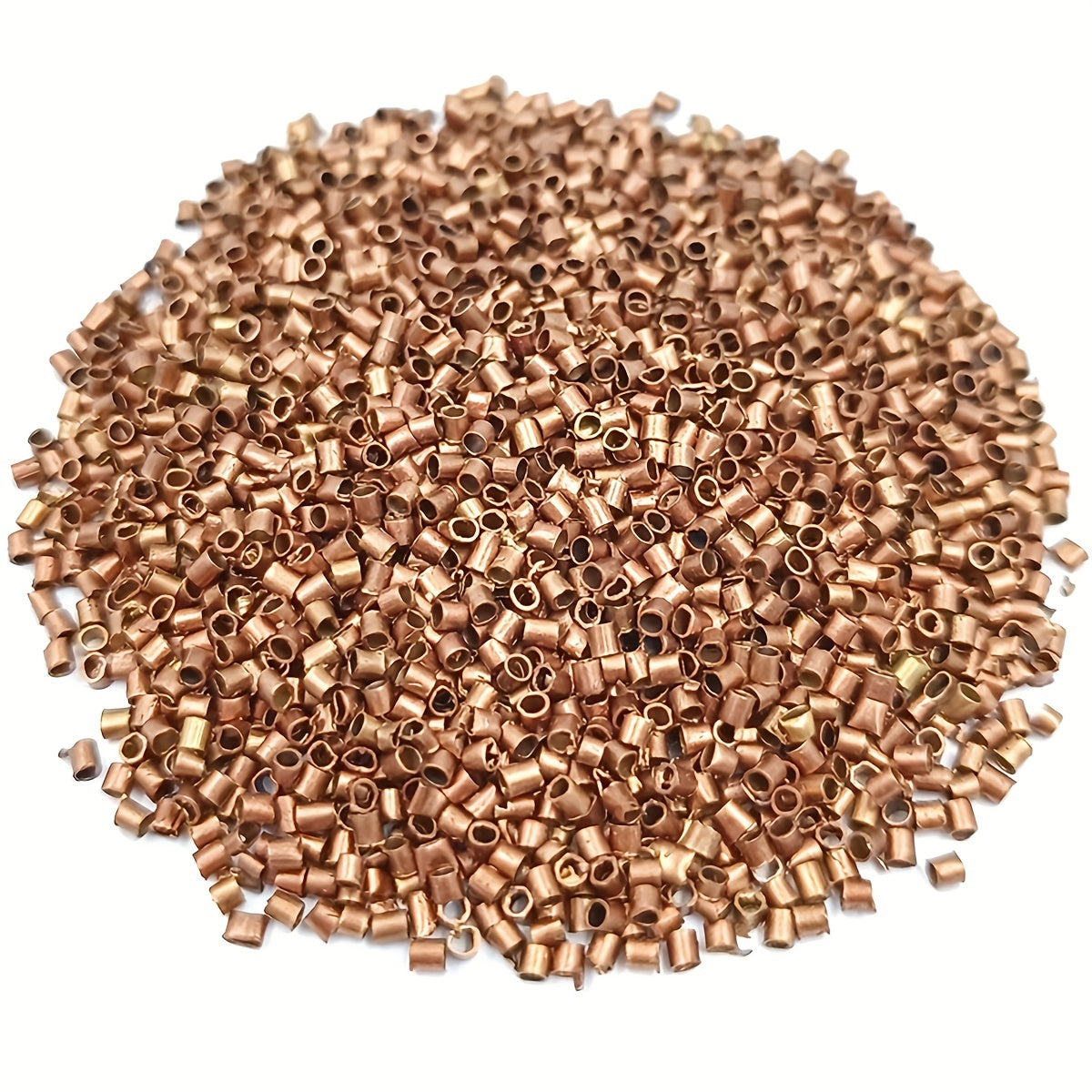 Alloy Mini Positioning Tube Beads for DIY Jewelry