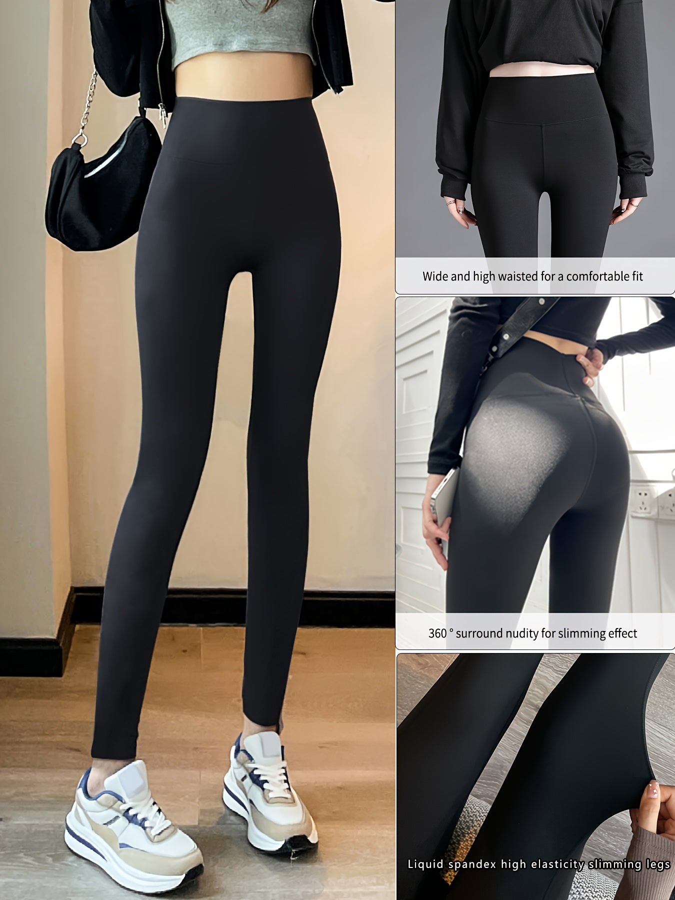High Waist Yoga Tight Pants Stretchy Leggings